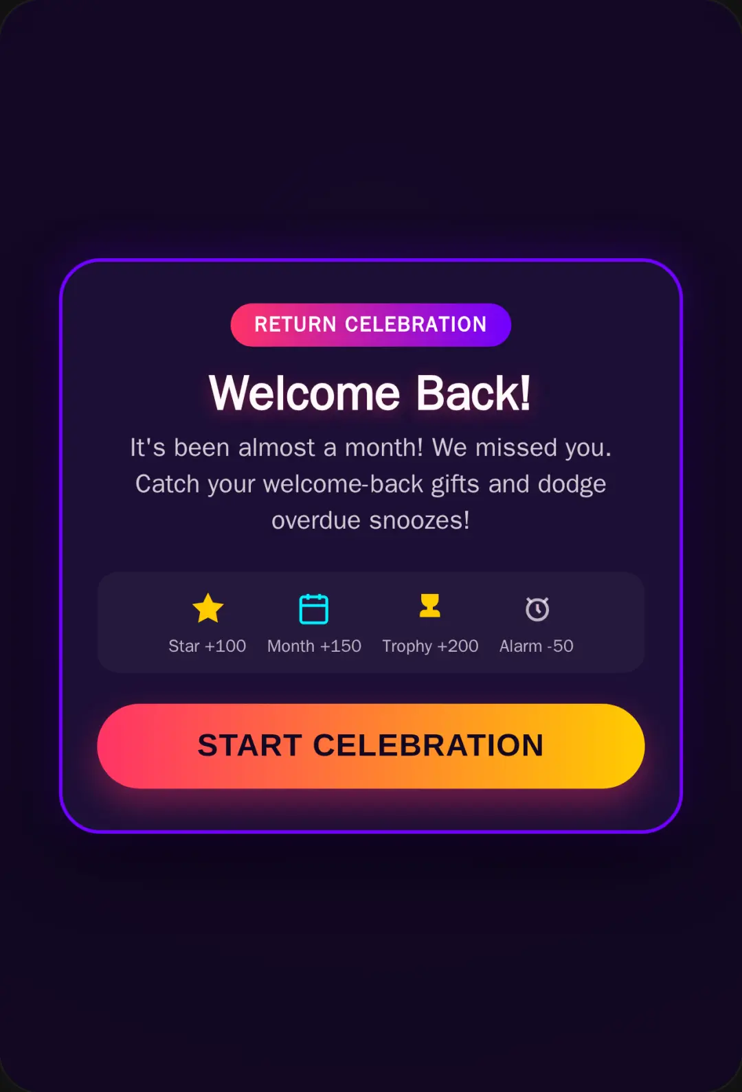 Welcome Back! Almost a Month Away cover