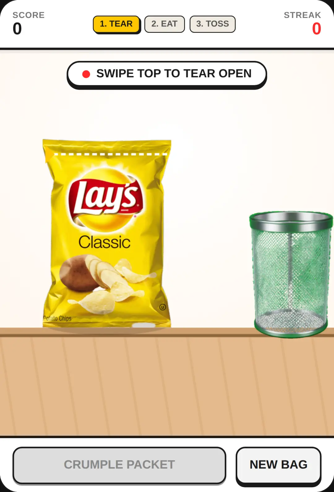 Chip Toss: Dustbin Dunk cover