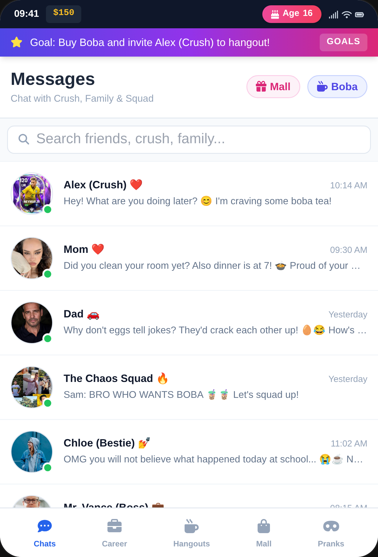 Pocket Gossip - Life, Chat & Hangout Simulator cover