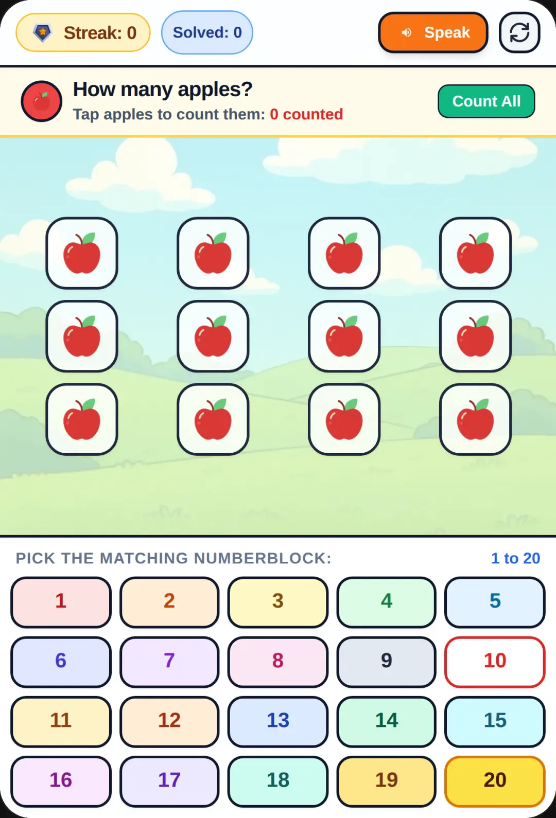 Numberblocks: How Many Apples? cover