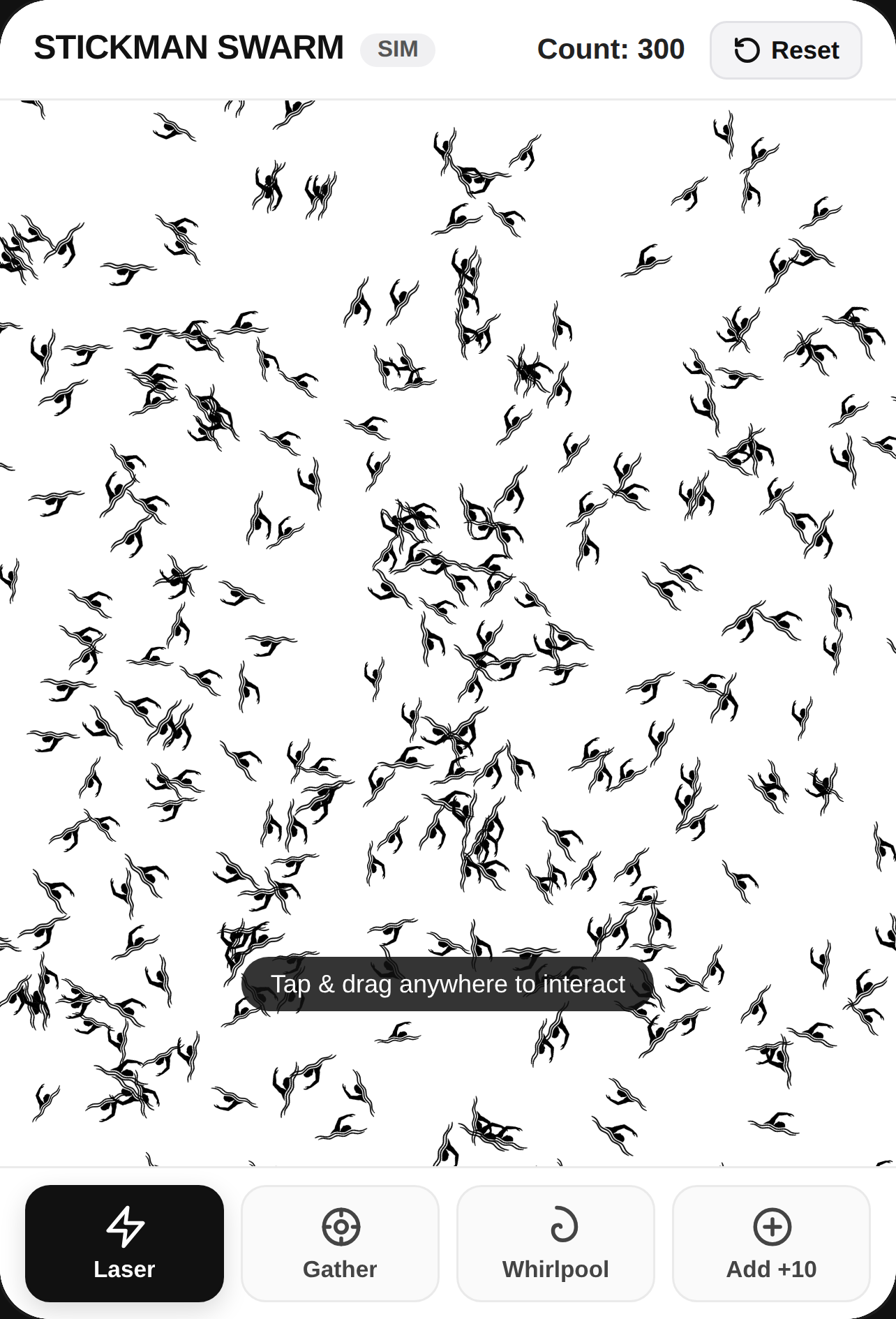 Swarm Swim Simulation cover