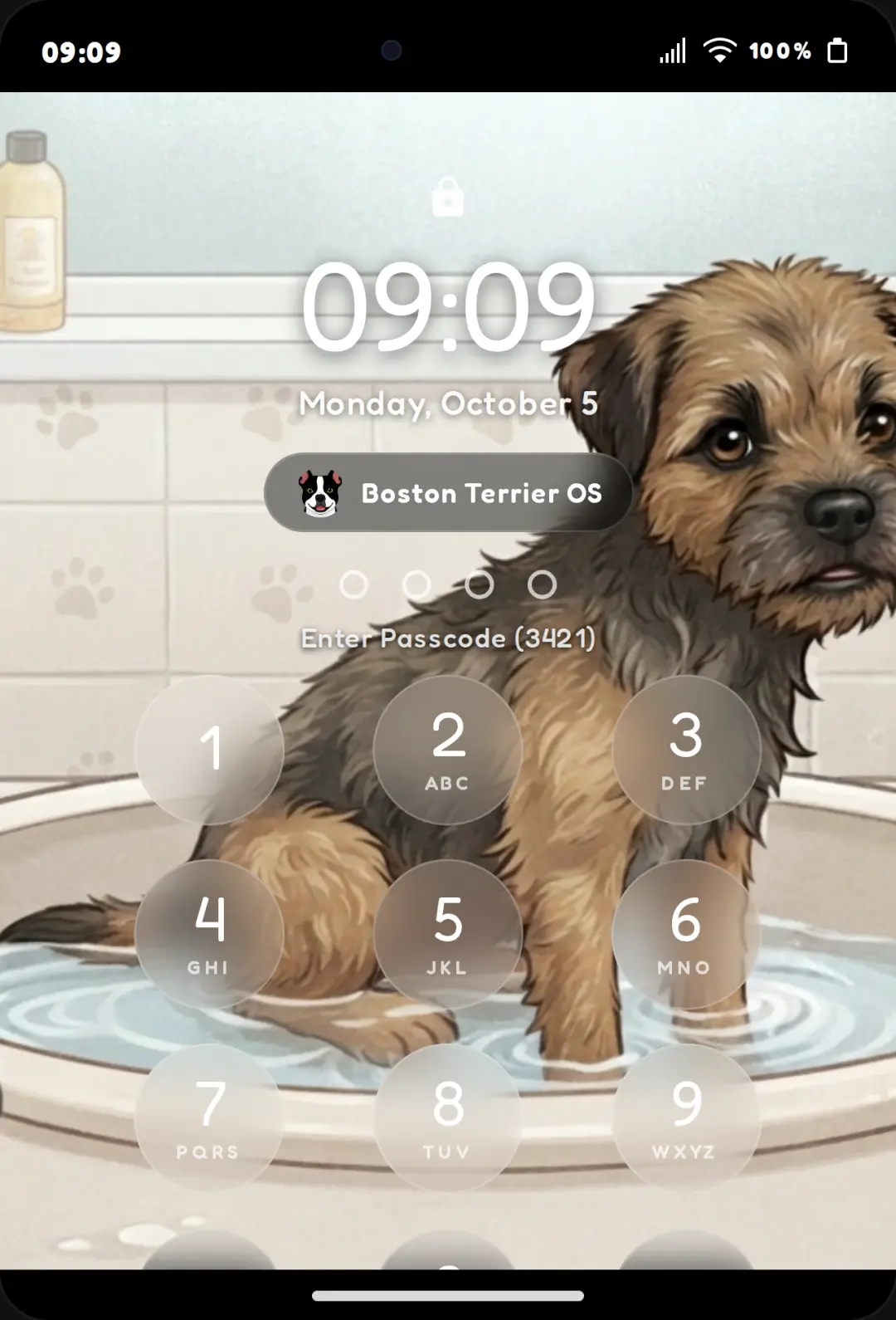 Boston Terrier OS Phone cover
