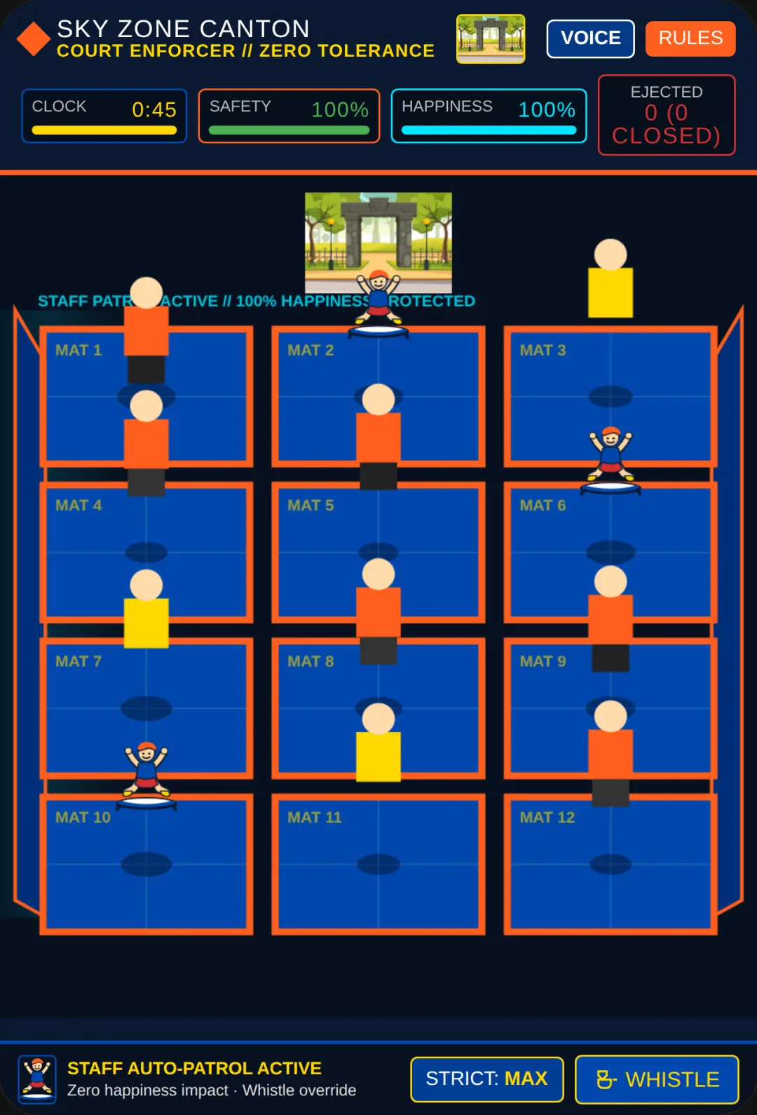 Sky Zone Zero Tolerance: Trampoline Park Enforcer cover