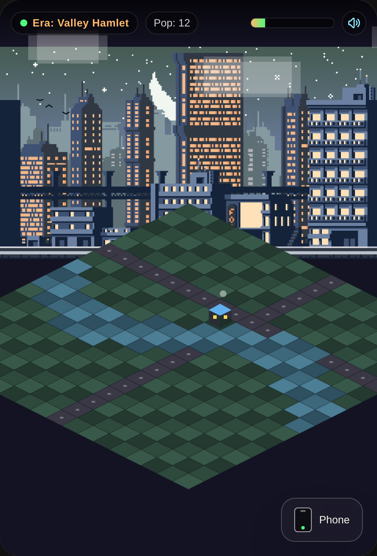 Zen city and phone cover
