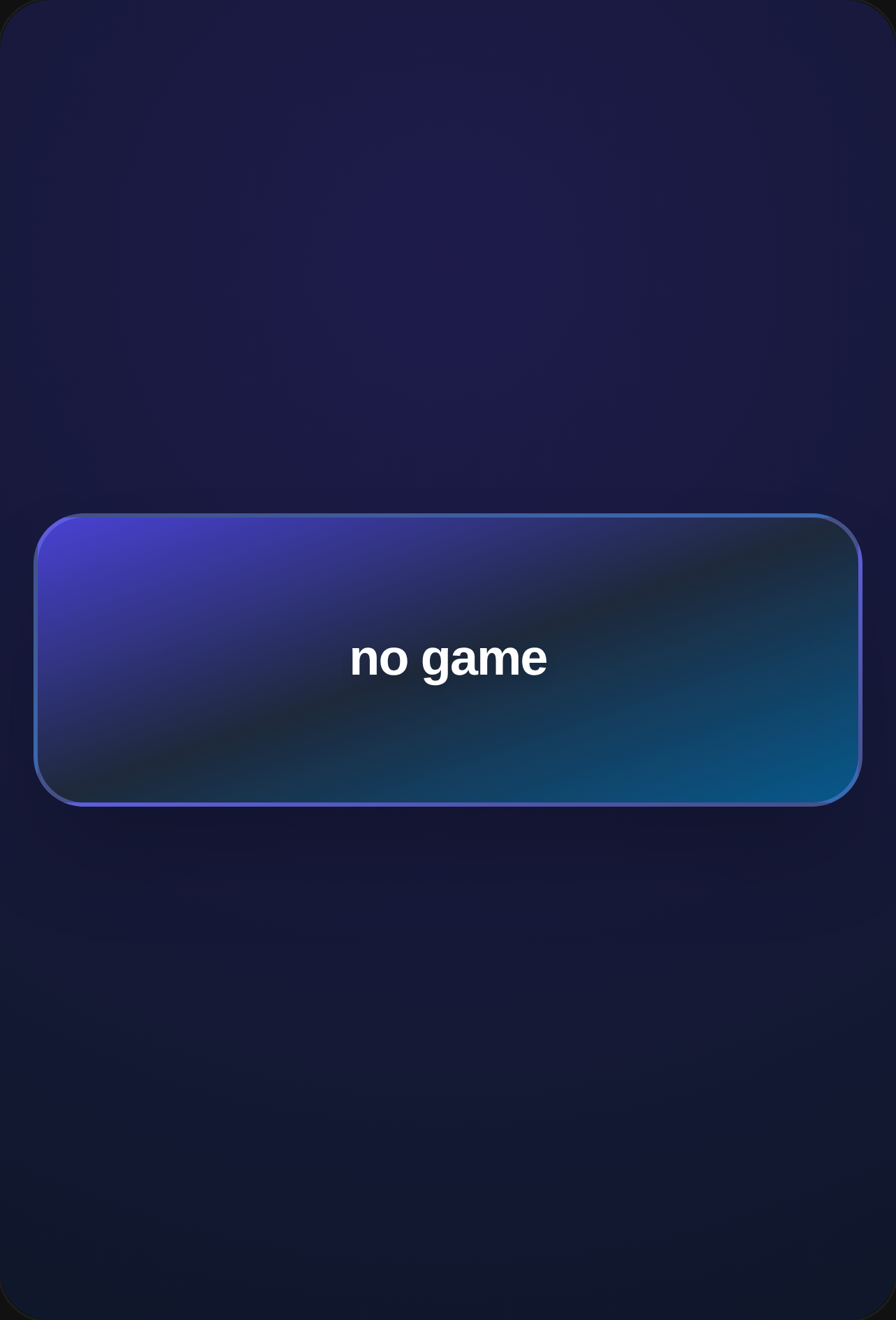 No Game cover