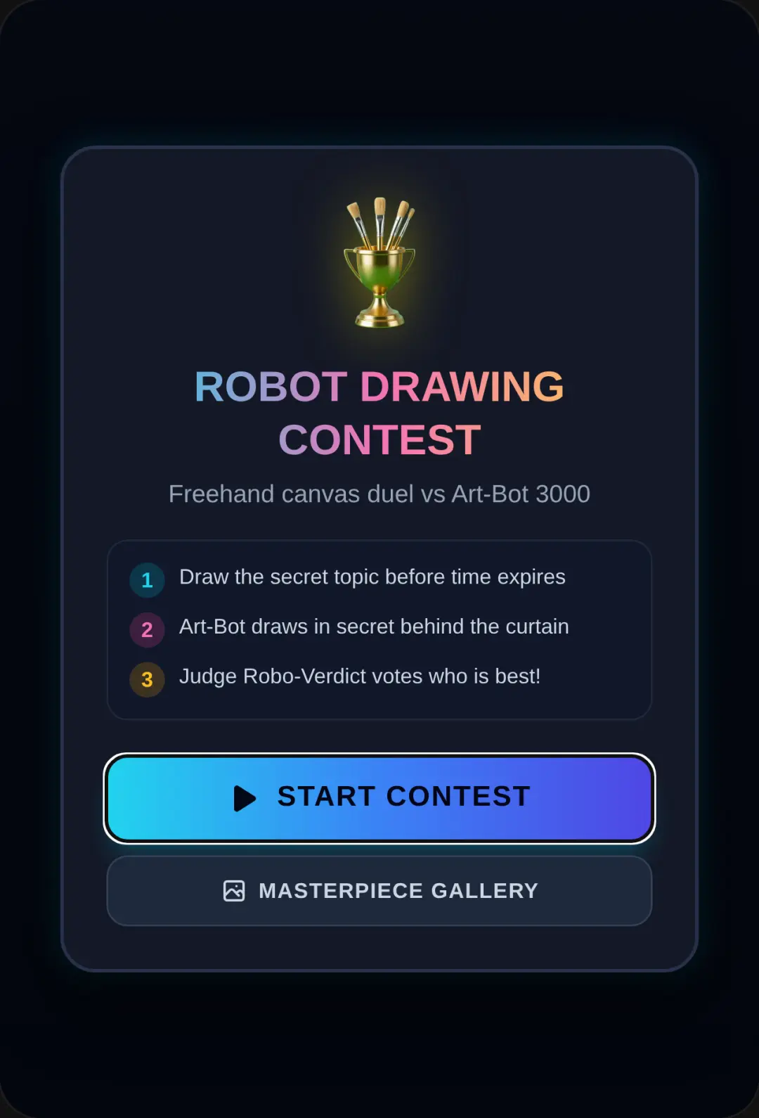 Robot Drawing Contest cover