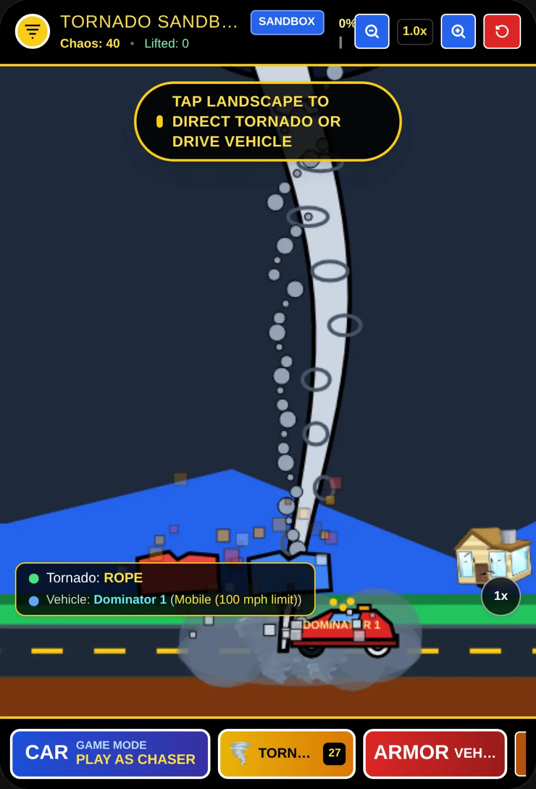 Tornado Sandbox 2D and Storm Chasers cover