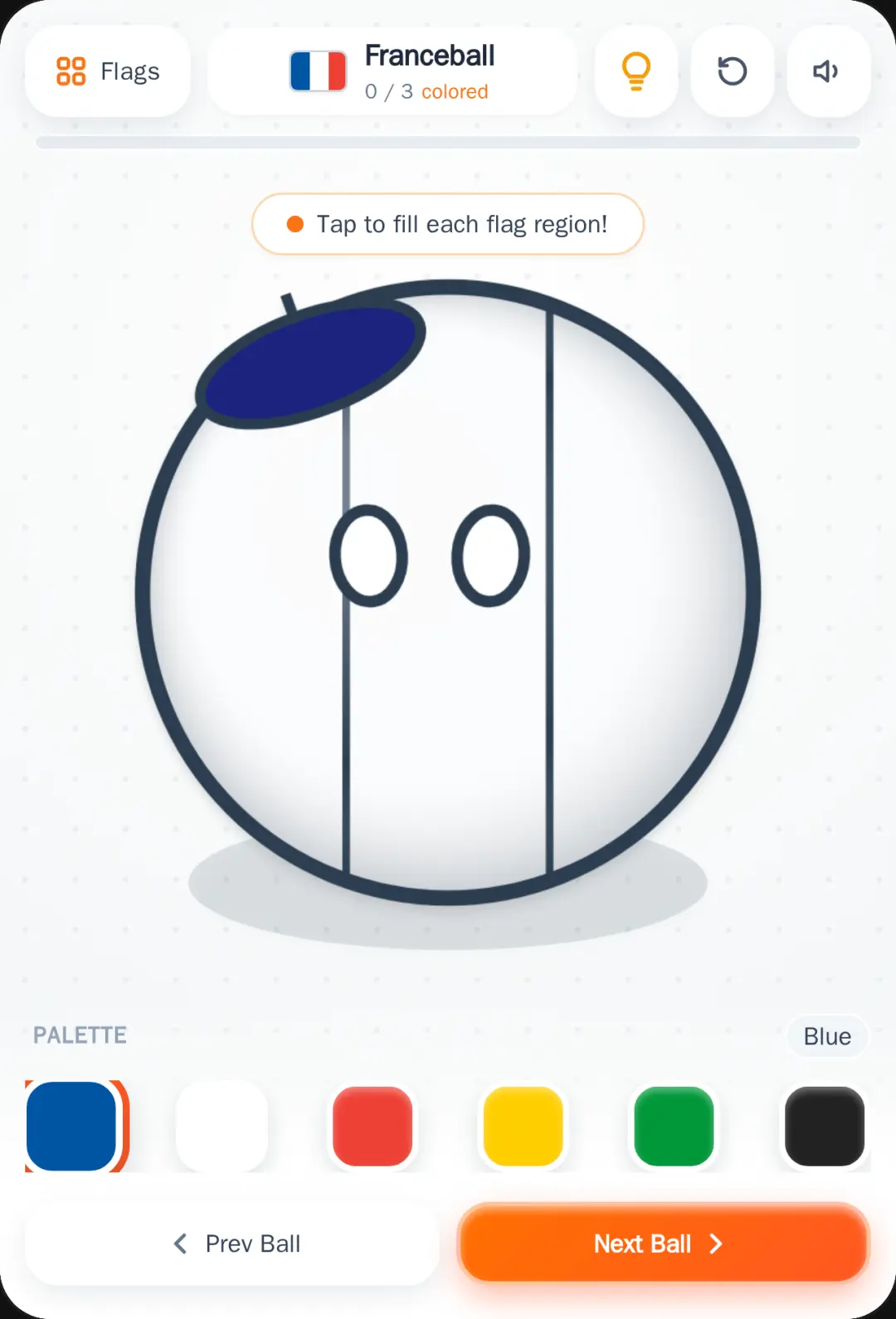 Countryball Flag Coloring cover