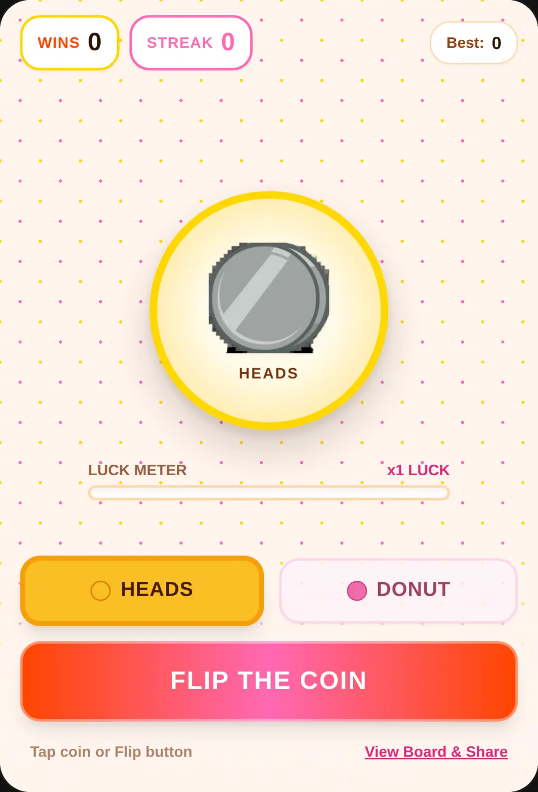 Donut Coin Flip cover