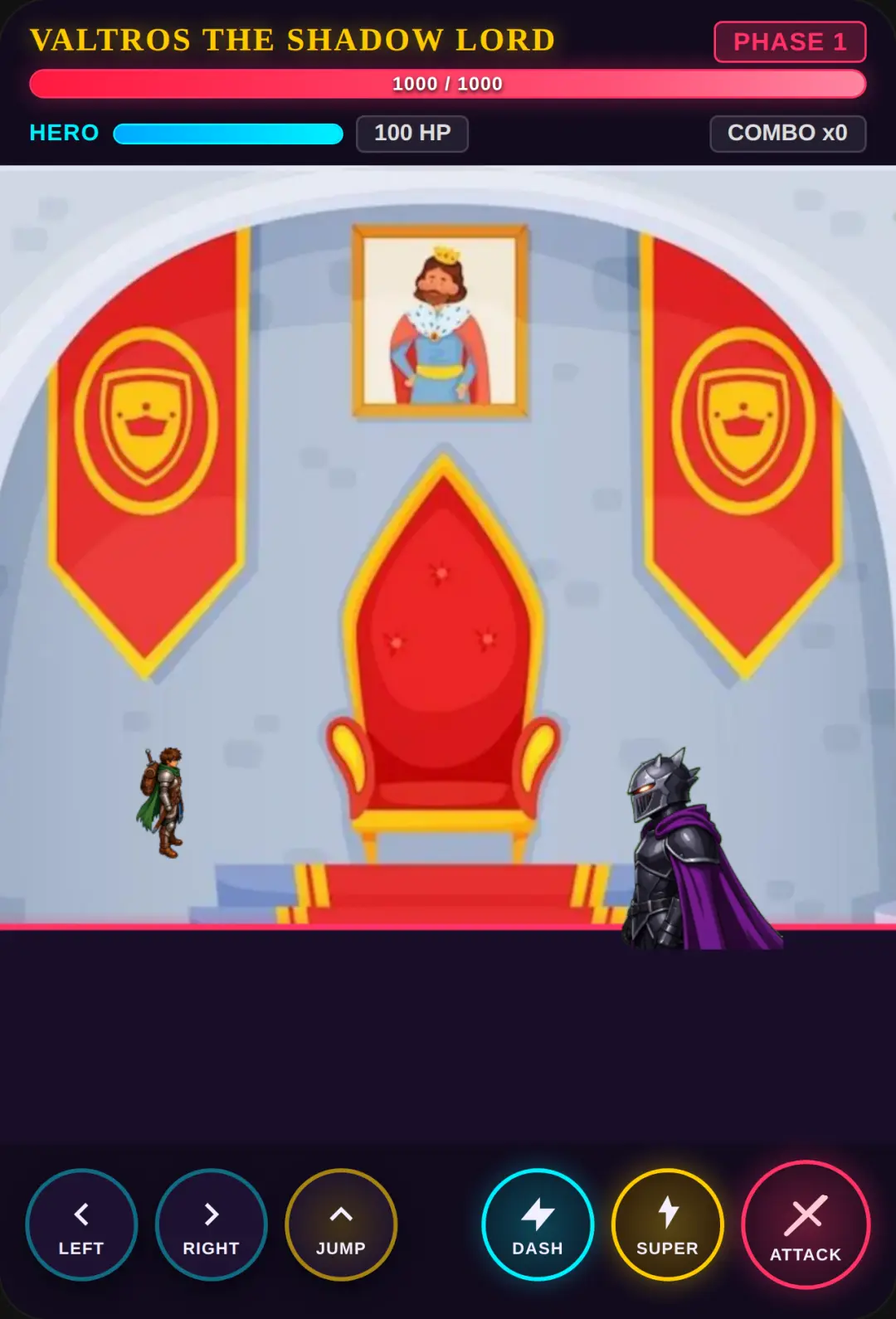 Shadow Lord - 2D Boss Battle cover