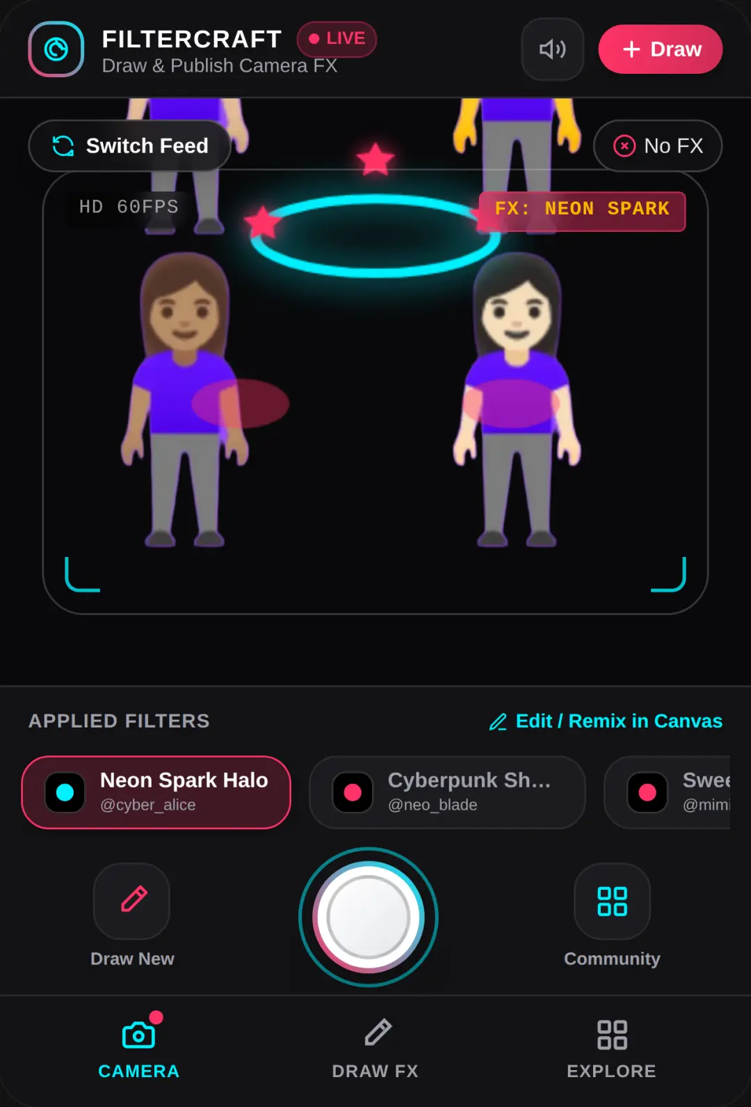 FilterCraft - Draw & Live Camera Filter Studio cover