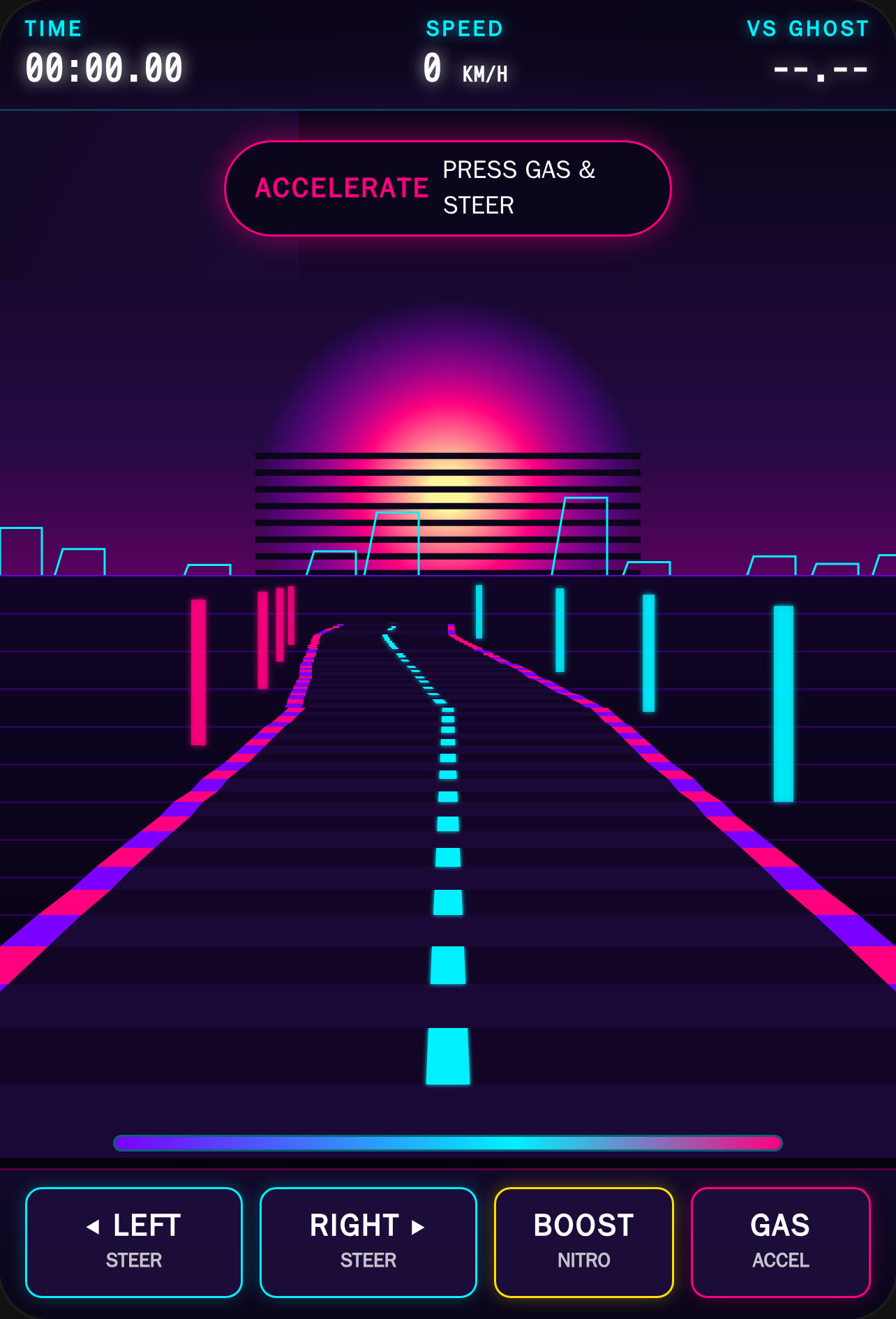 Neon Apex: First-Person Speed Run cover
