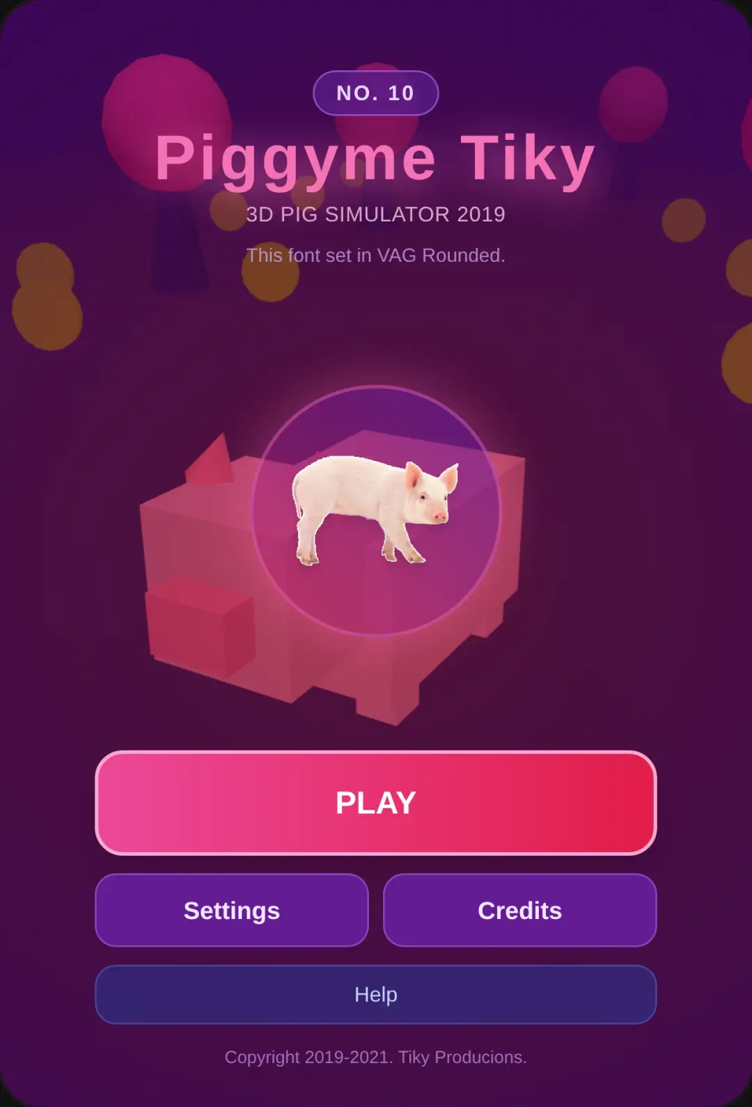 3D Pig Simulator 2019 cover
