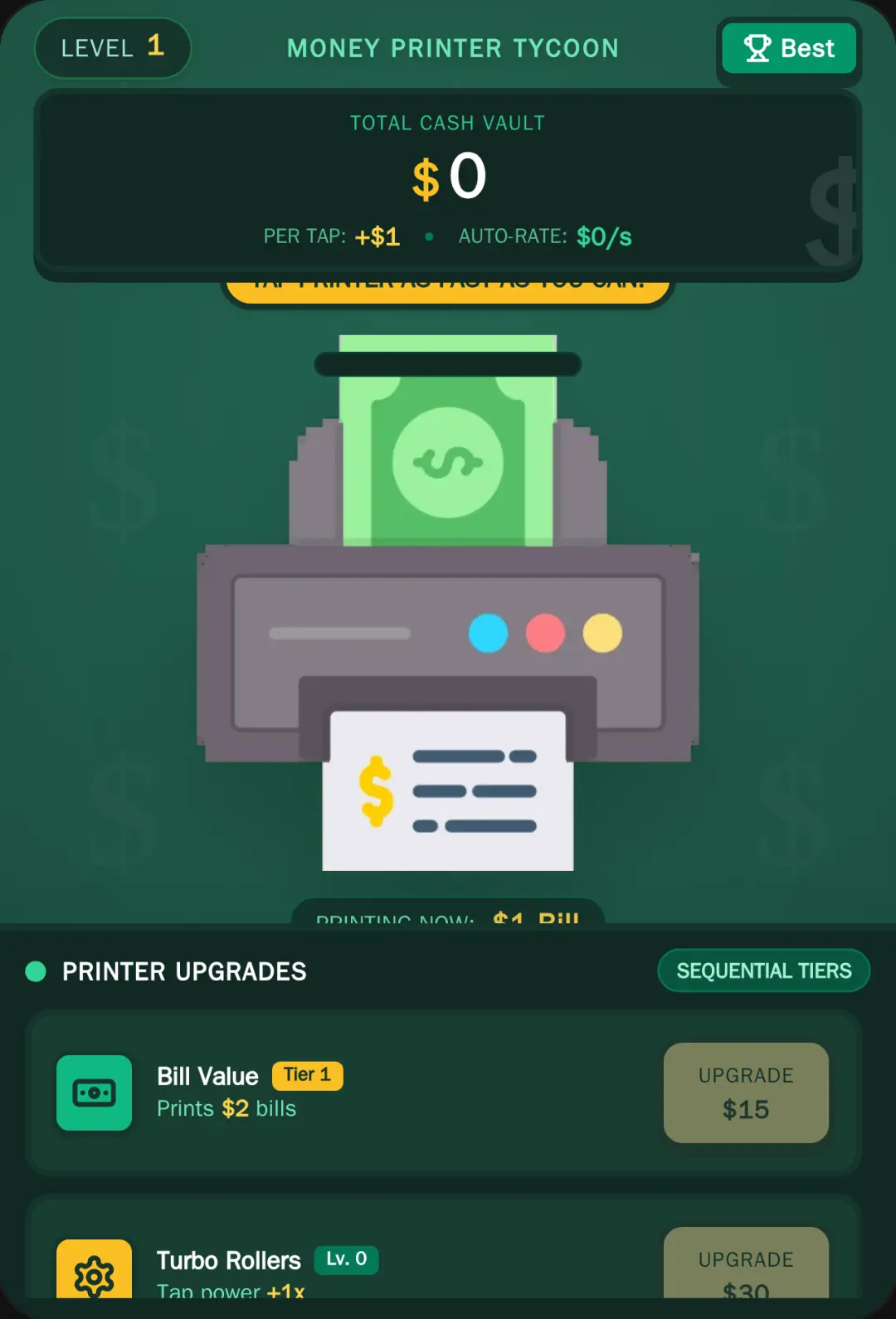 Money Printer Tycoon hehe cover