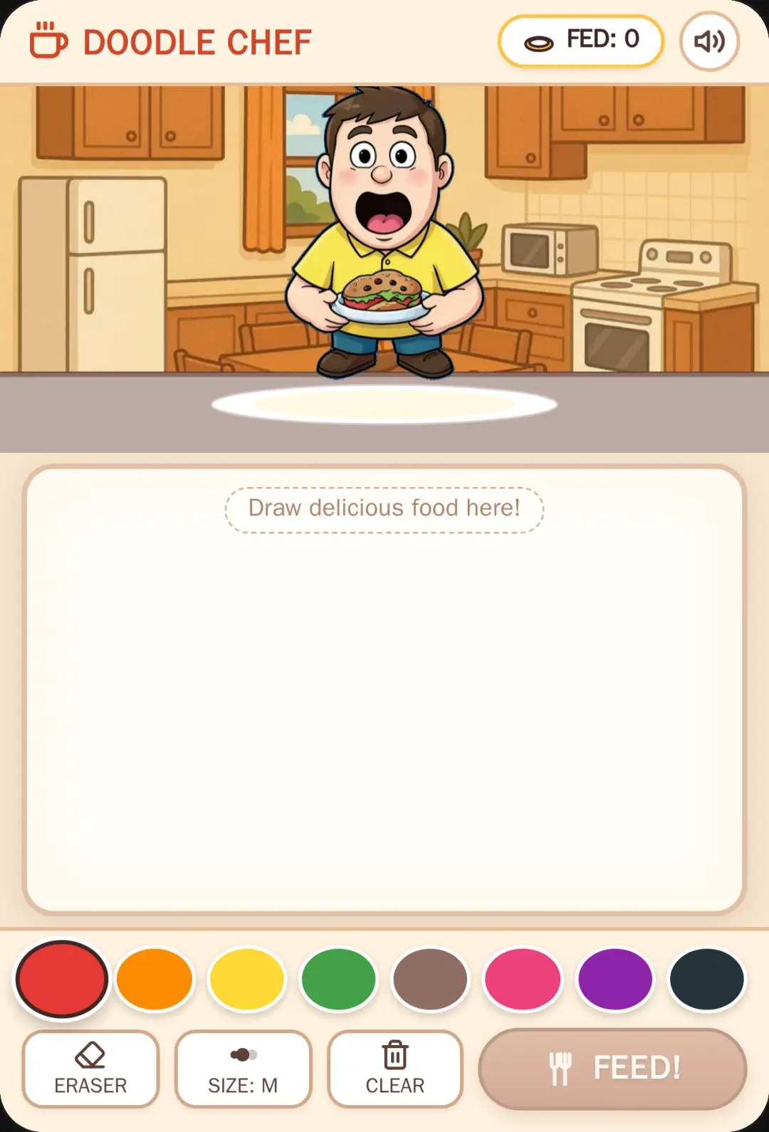 Doodle Chef - Draw & Feed cover