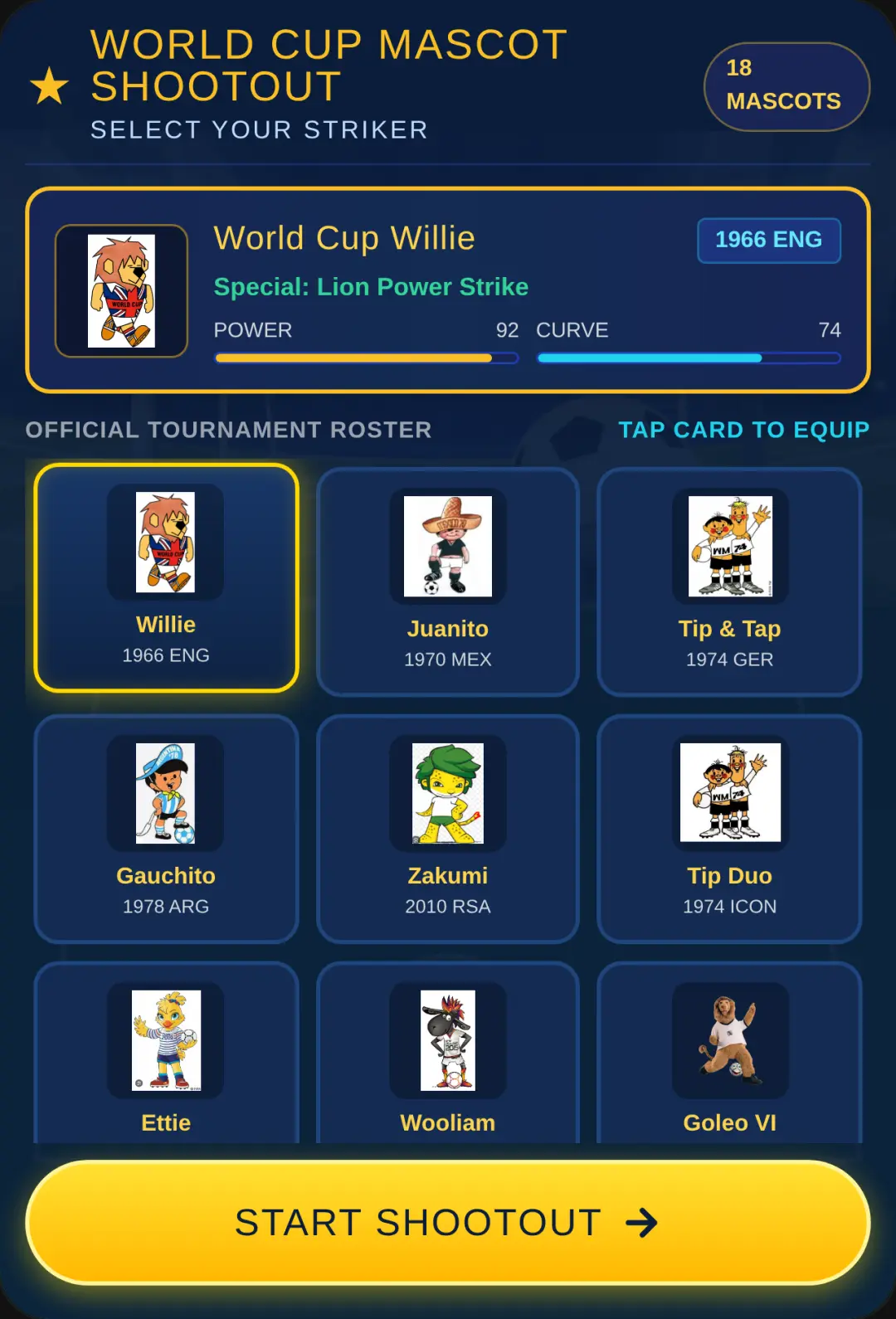 FIFA World Cup Mascot Penalty Shootout cover