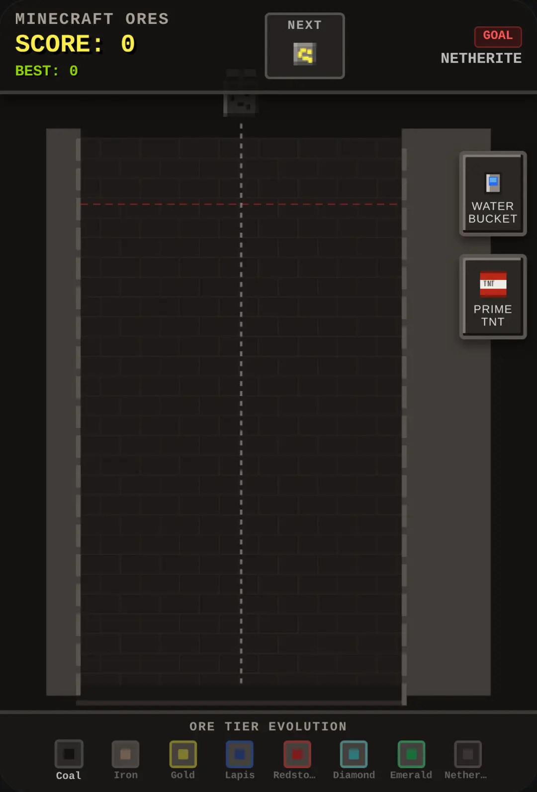 Minecraft Ore Merge: The Netherite Trap cover