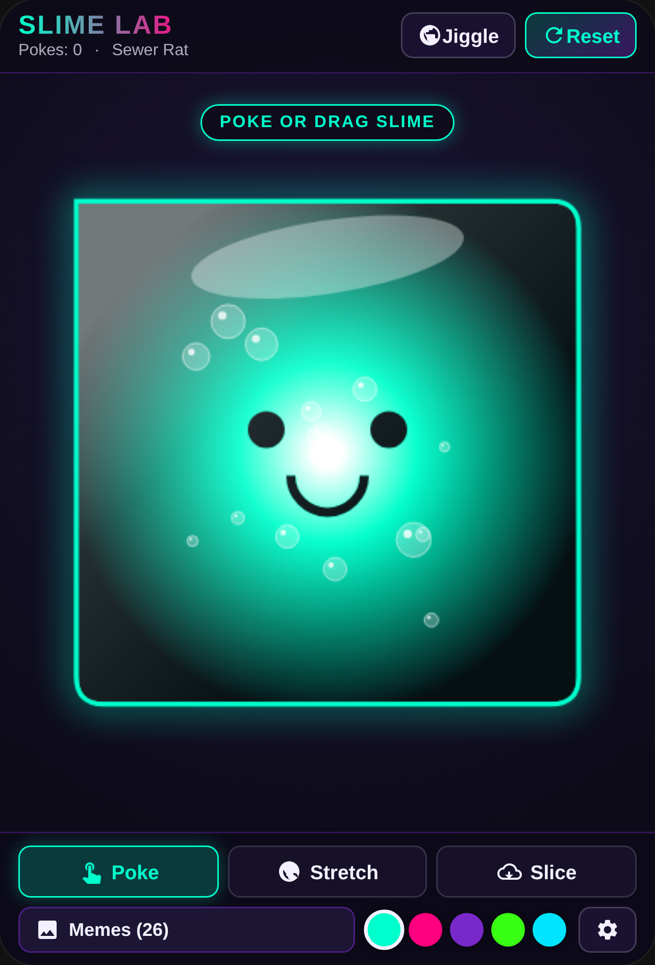 Neon Meme Slime Lab cover