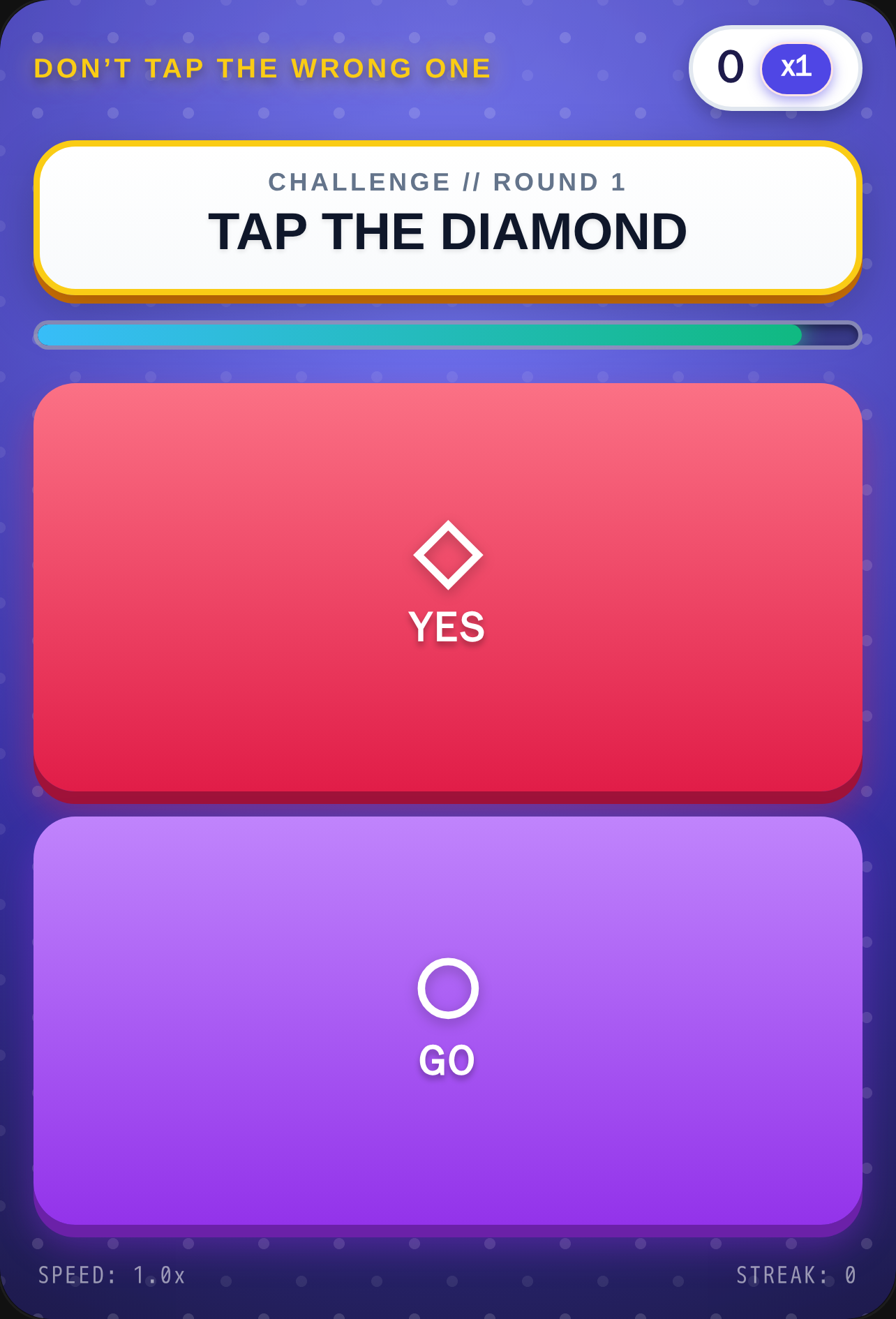 DON’T TAP THE WRONG ONE cover