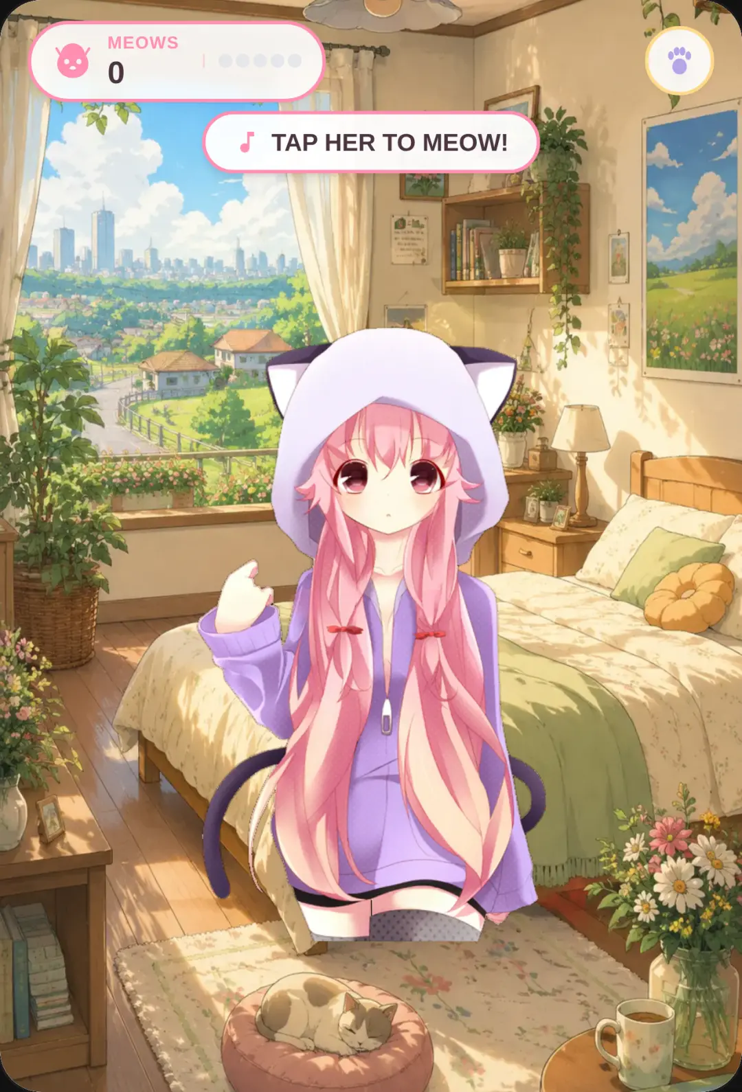 Meow Catgirl Tap cover