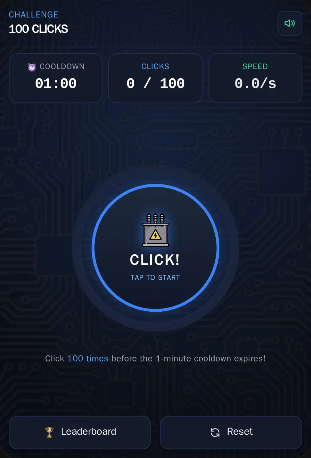 100 Clicks Challenge cover