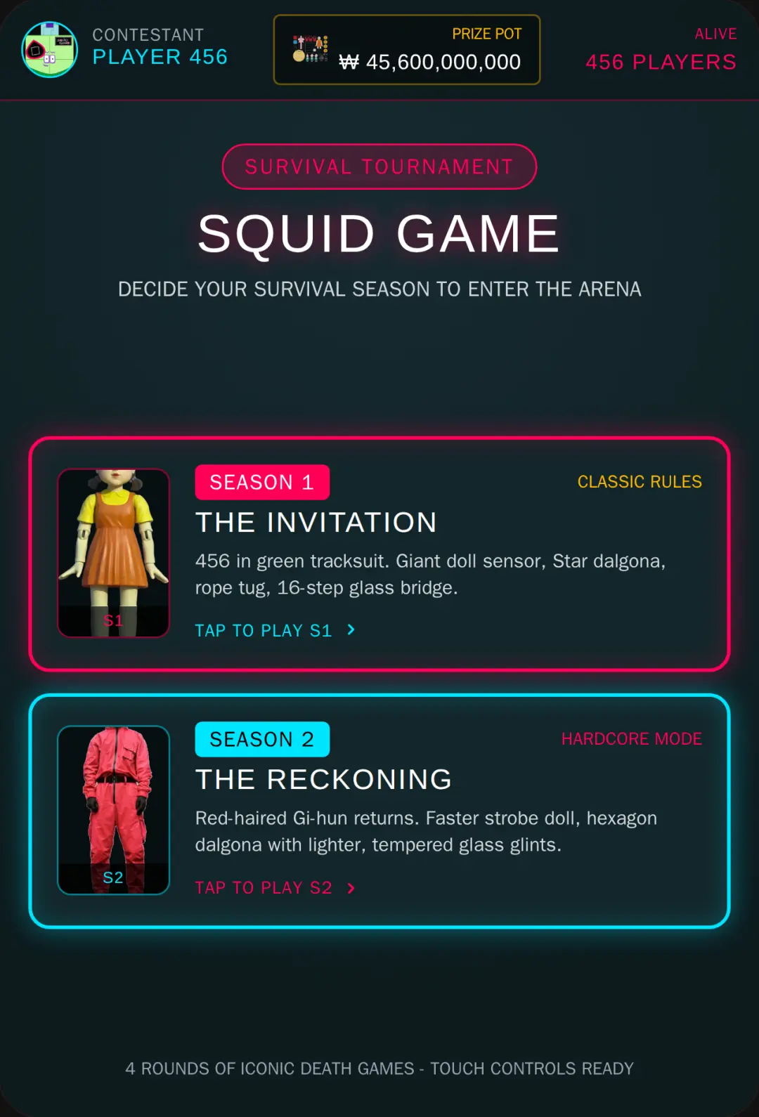 Squid Game: Season Survival cover