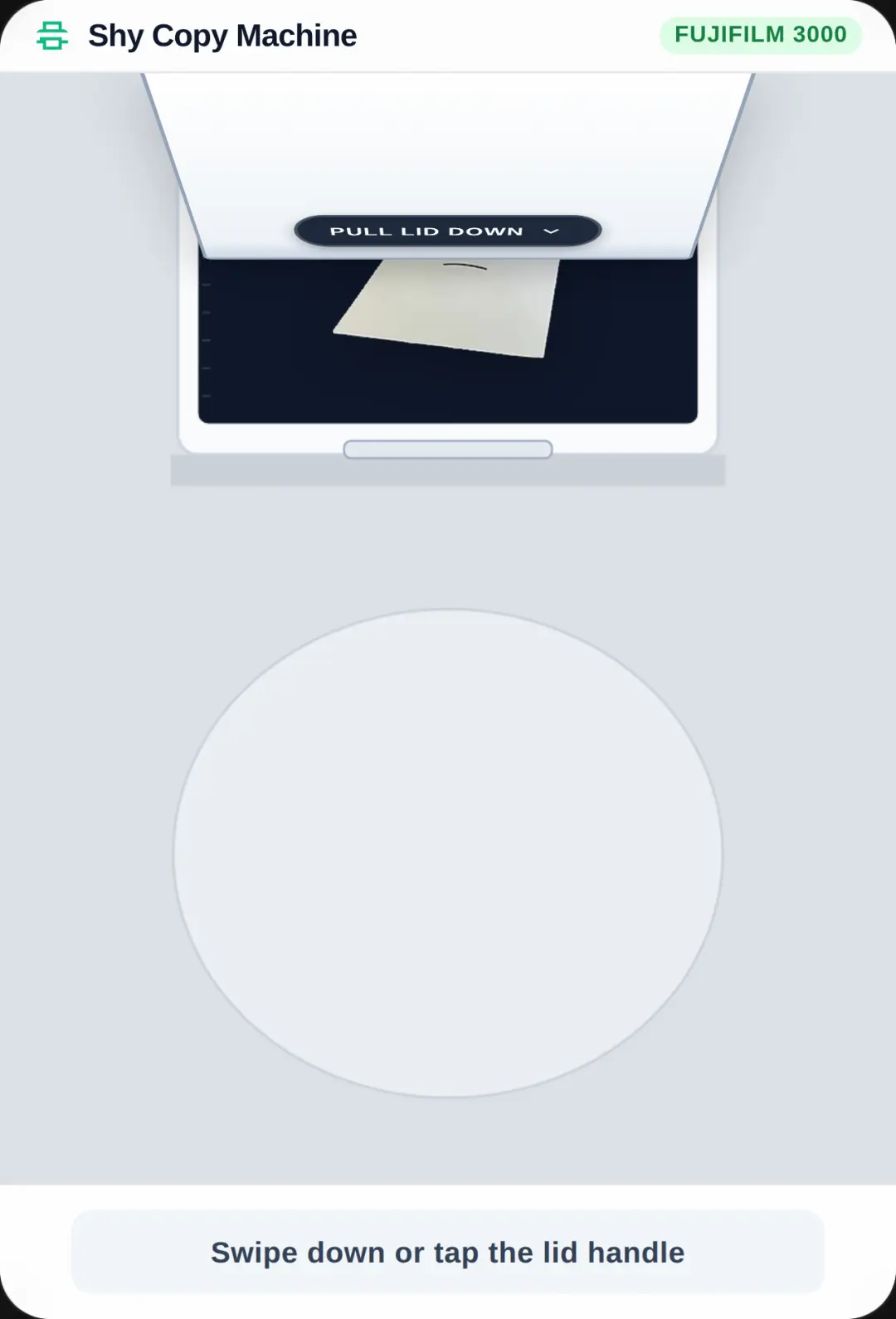 Shy Copy Machine cover
