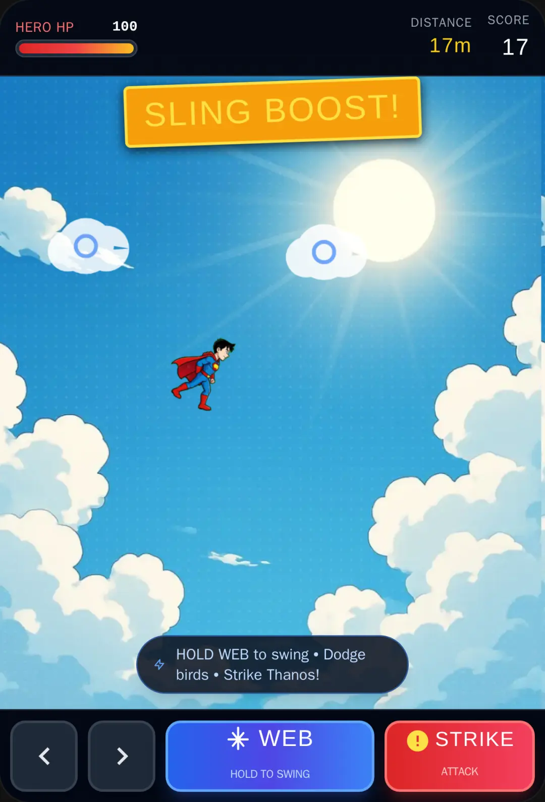 Spider Web Swing: Sky Hero cover