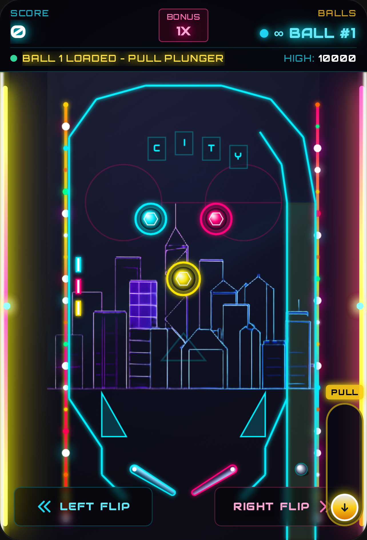 Neon Cyber Pinball cover
