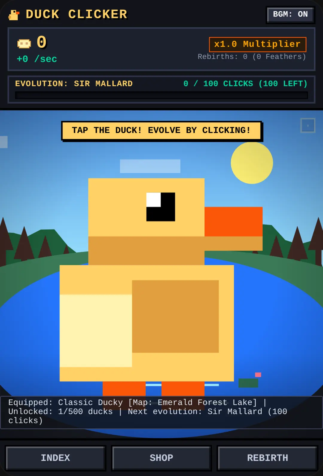 Duck Clicker - Pixel Arcade cover