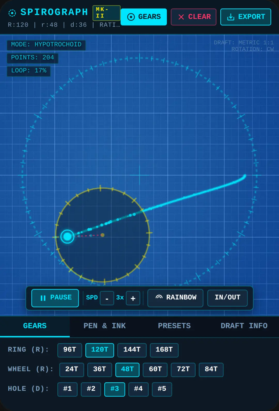 Spirograph Drawing Engine cover