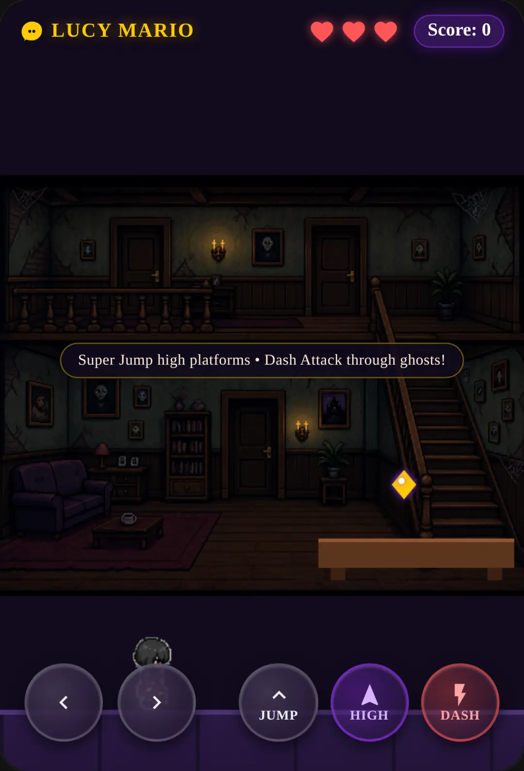 Lucy Mario: Haunted Mansion cover