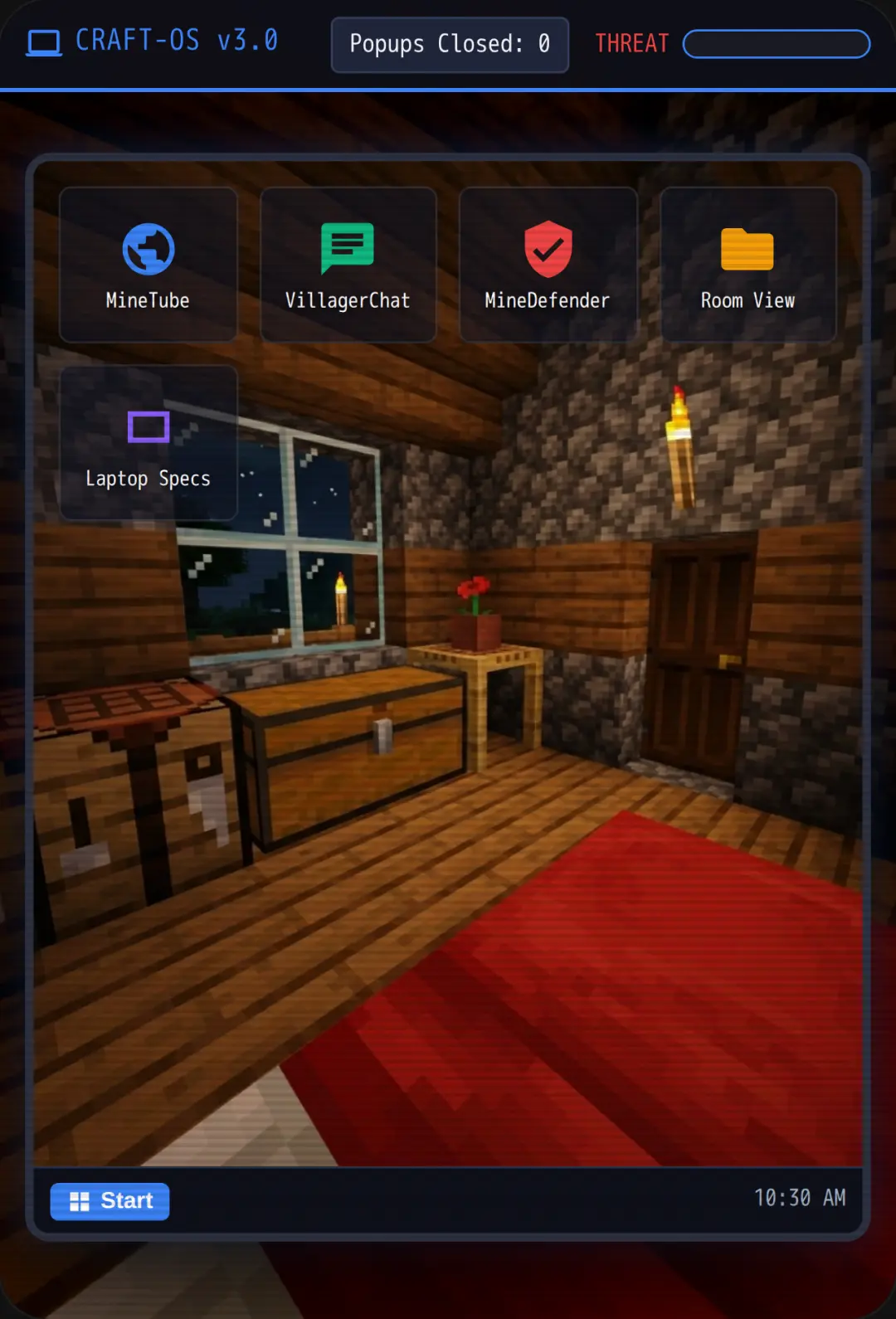 Minecraft Laptop Meme Simulator cover