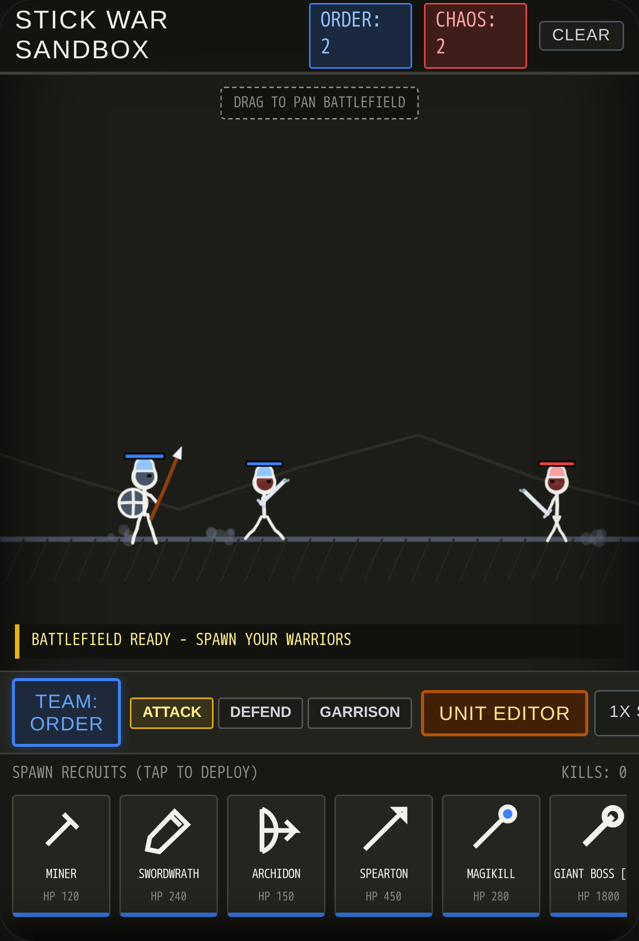 Stick War Saga: Sandbox cover