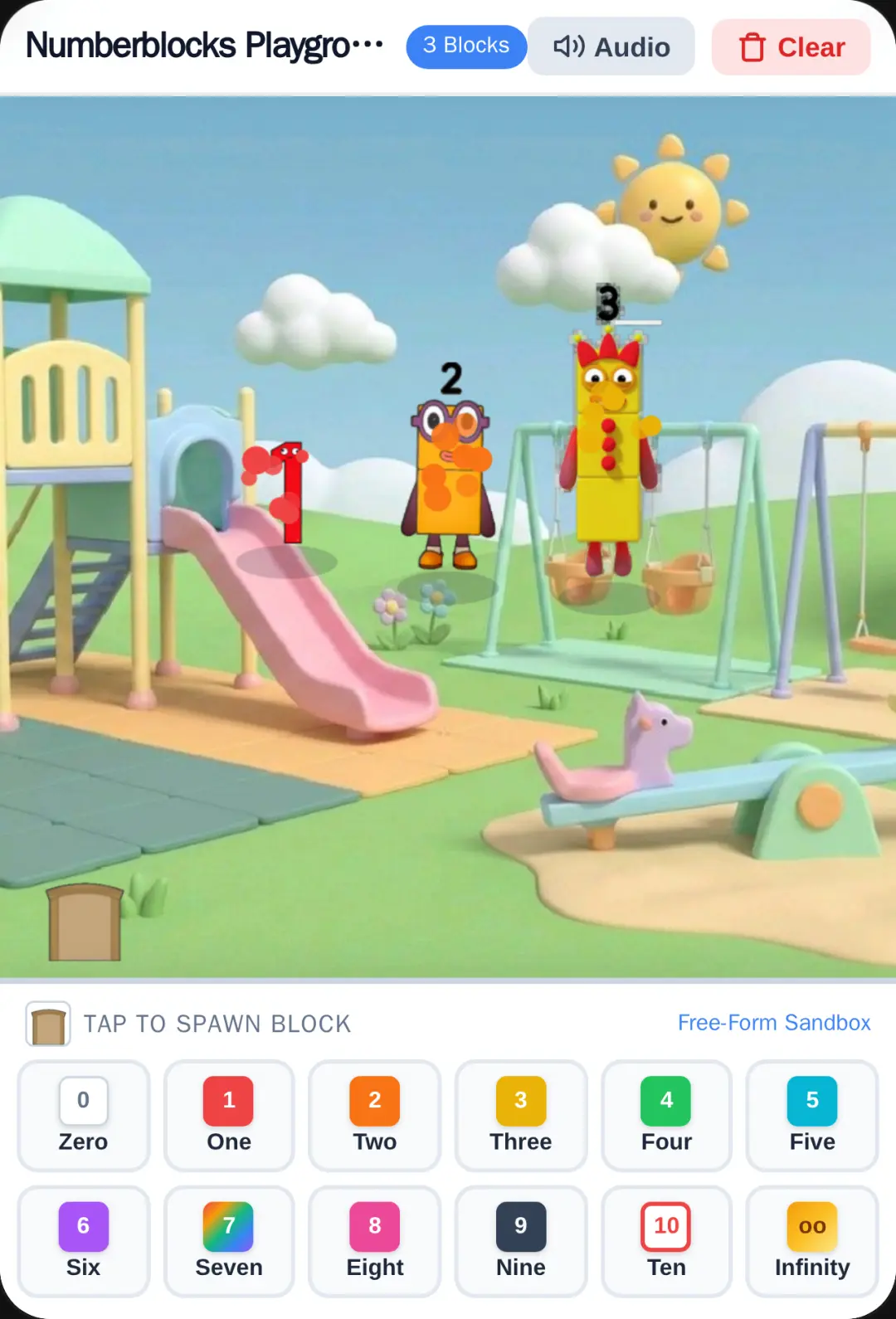 Numberblocks Playground Sandbox cover
