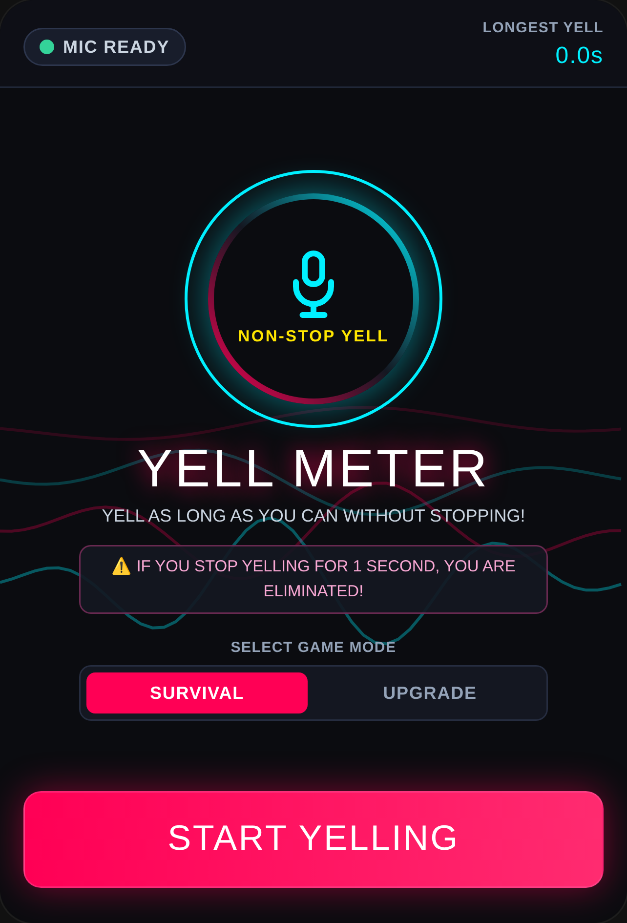 YELL METER: ENDLESS SCREAM cover