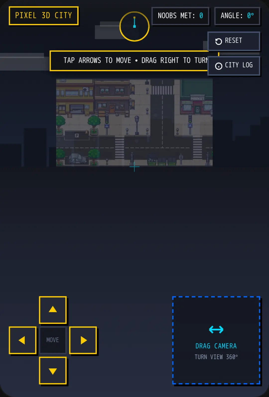 Pixel 3D City Noobs cover