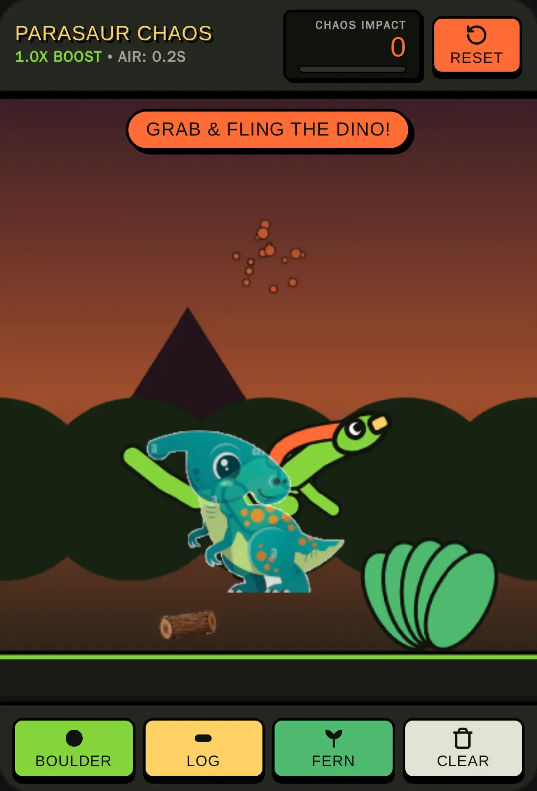 Parasaurolophus Ragdoll Chaos cover