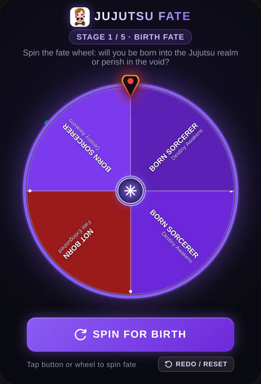 JJK Wheel of Fate cover