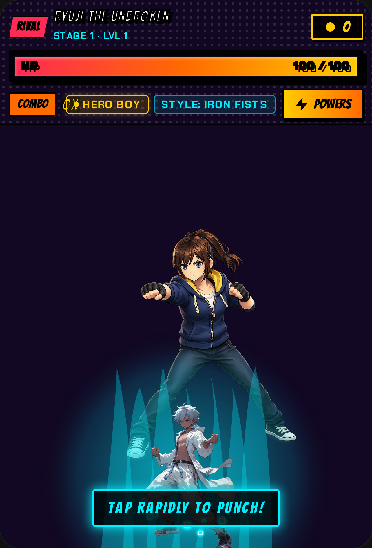 ANIME PUNCH OUT: SHONEN STRIKE cover
