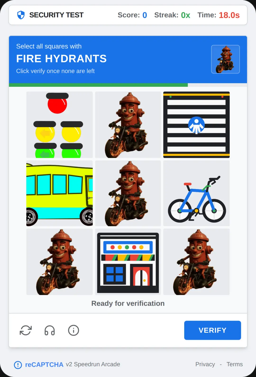 reCAPTCHA Verification Speedrun cover