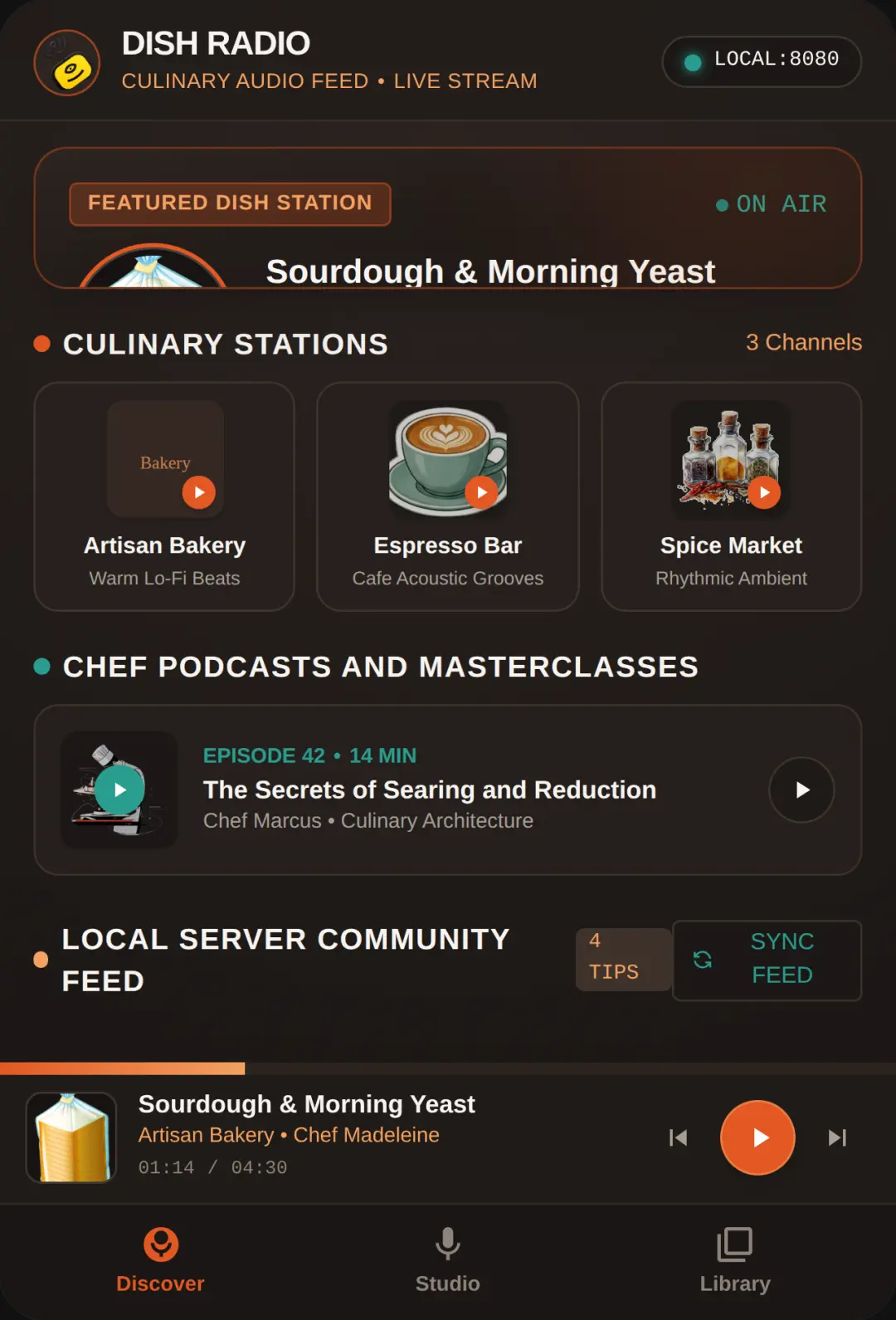 Dish Radio - Culinary Audio and Community Tips cover