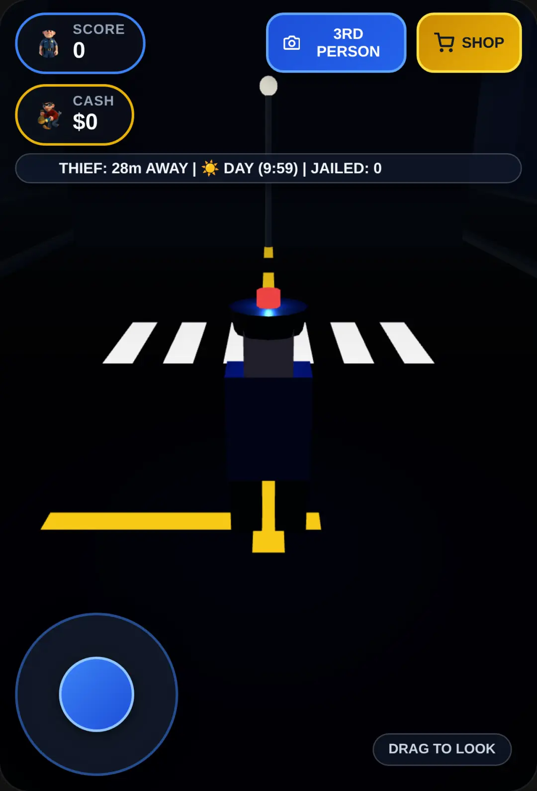 Police Chase 3D - Catch the Thief version 2 cover