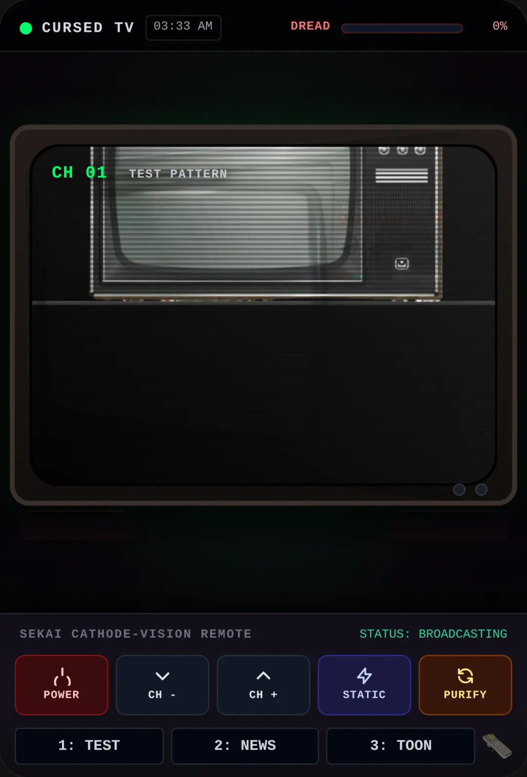 Cursed Broadcast cover
