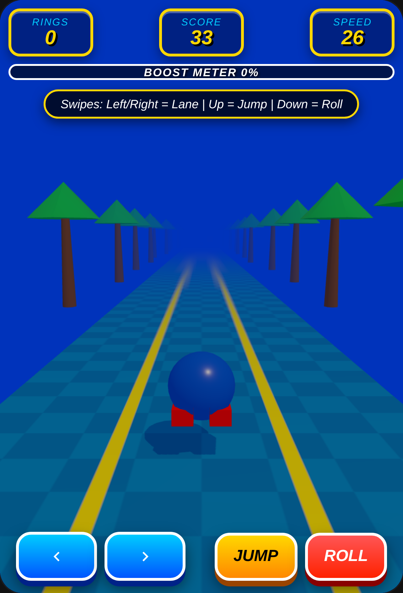Sonic 3D Speed Runner cover