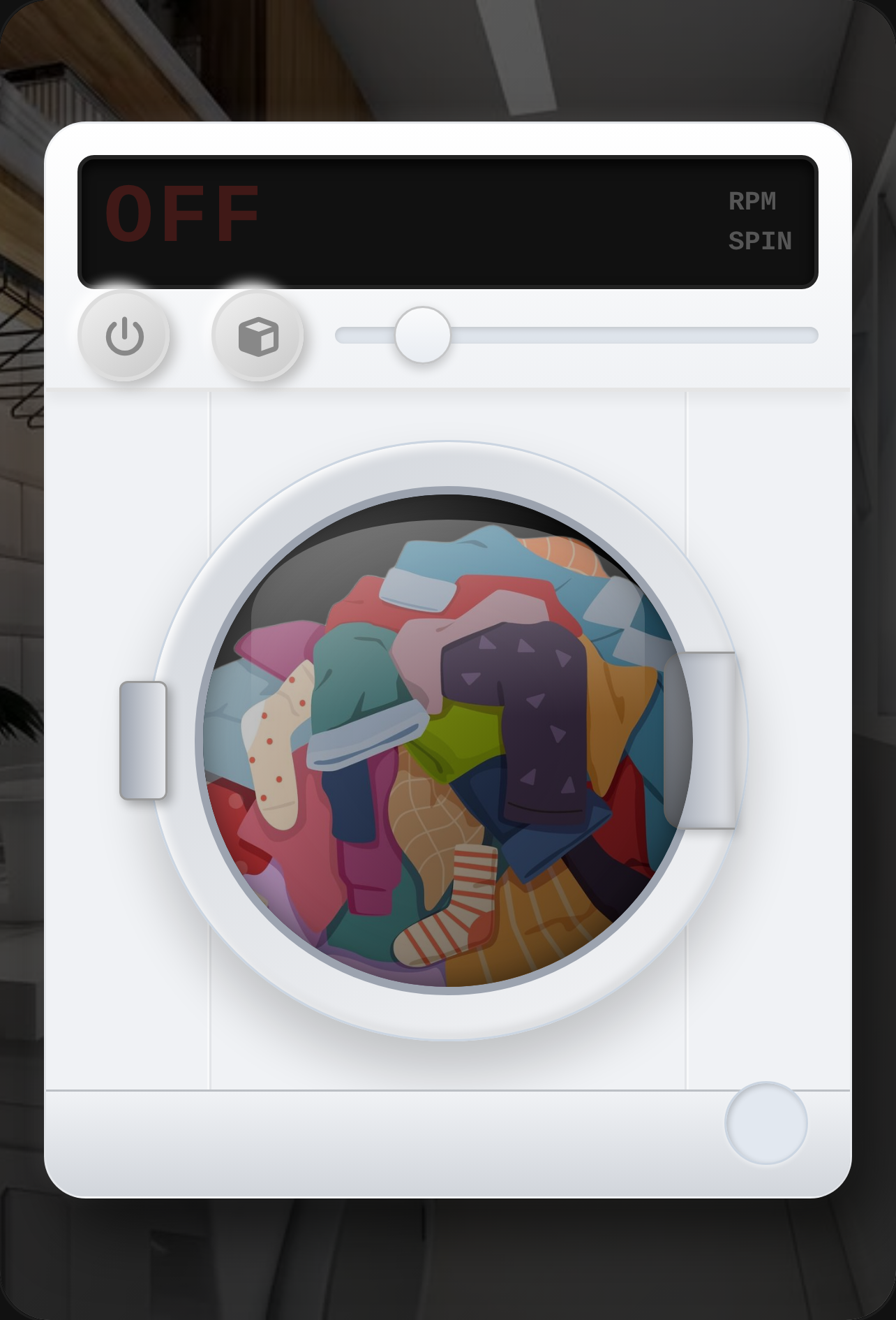 1,000,000M RPM Washing Machine cover