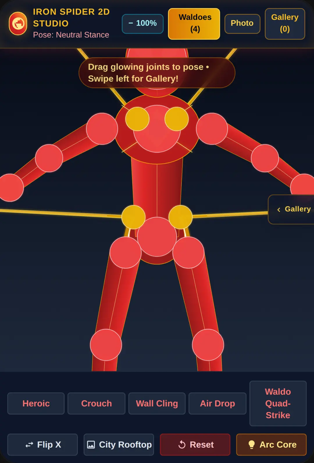 Iron spider cover
