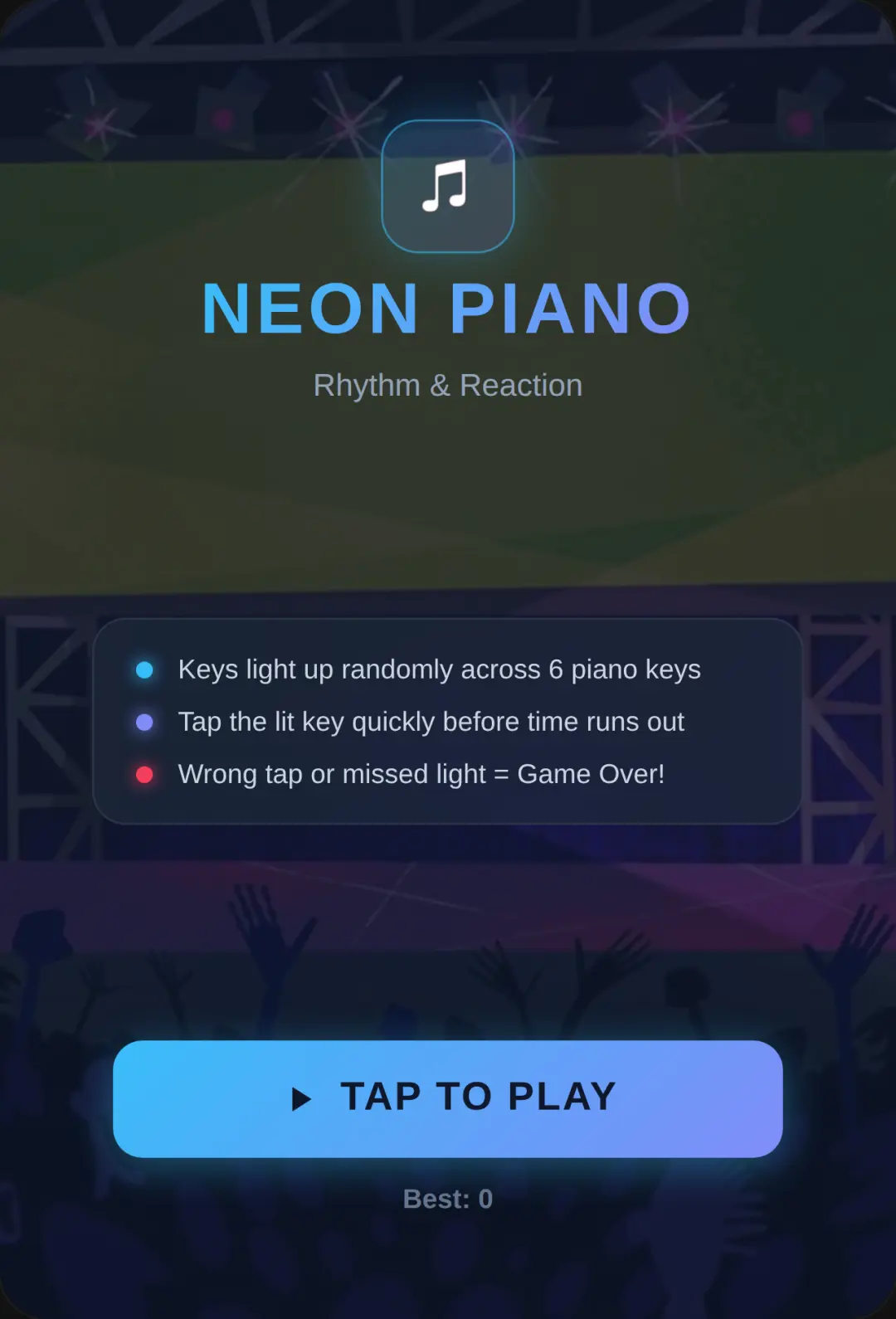 Neon Piano cover