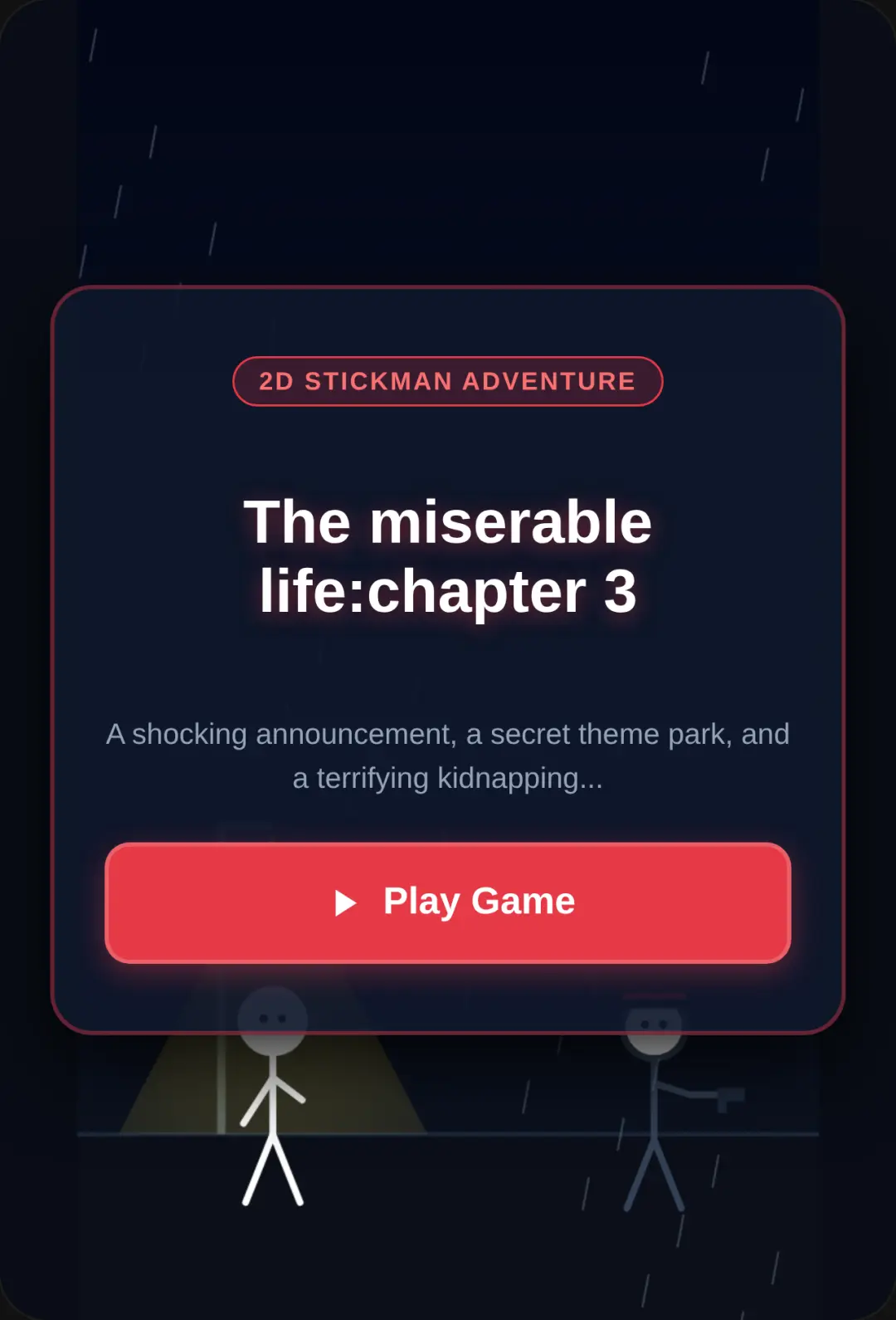The miserable life:chapter 3 cover
