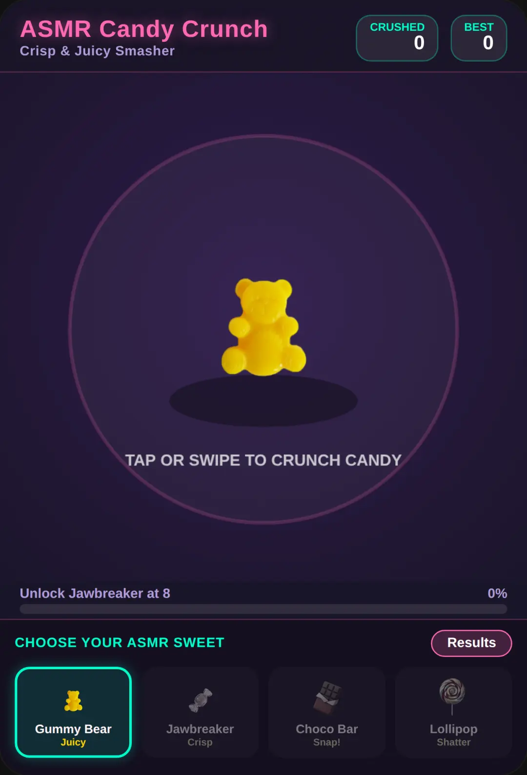 ASMR Candy Crunch cover